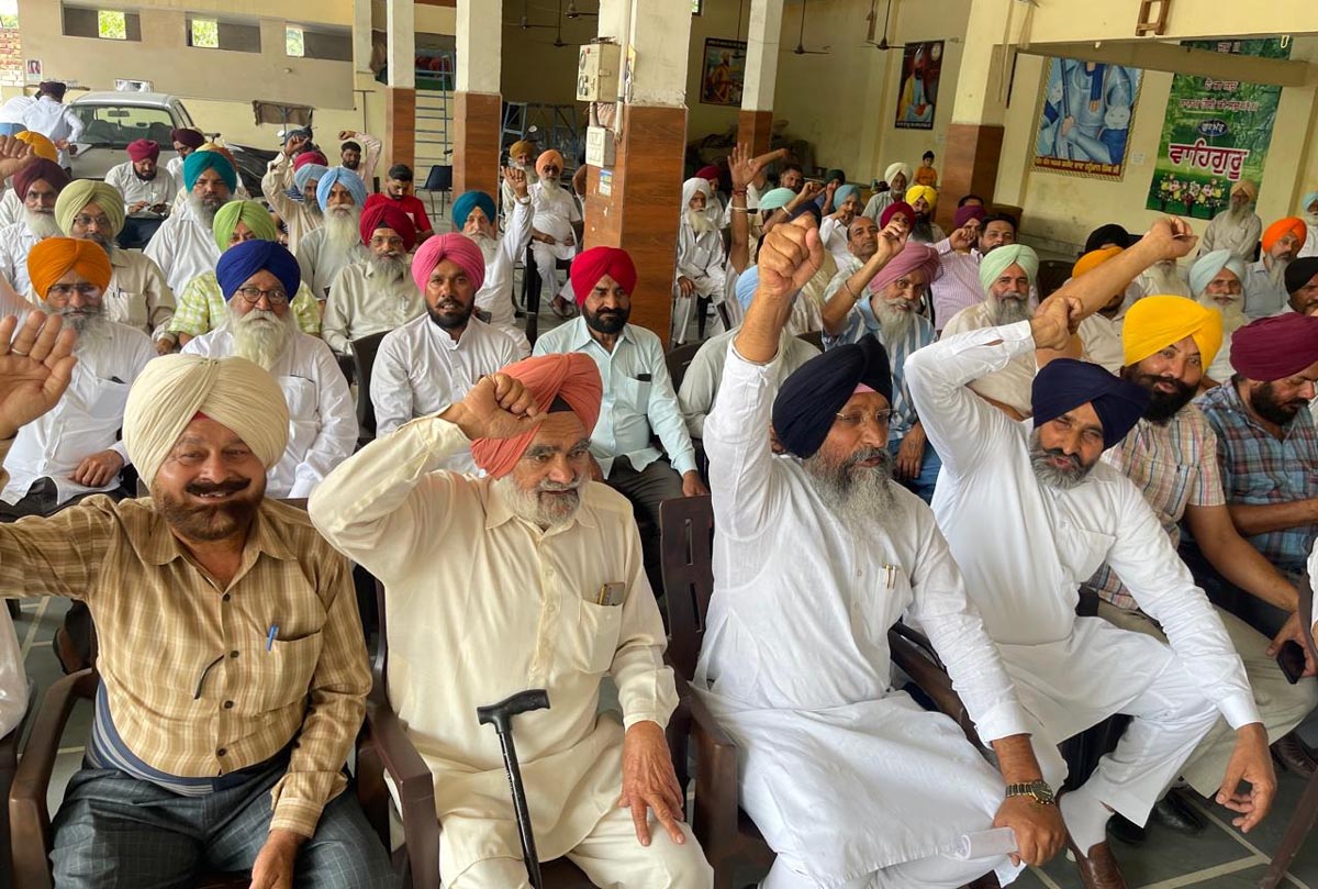 Meeting by Numberdars of Mohali District.
